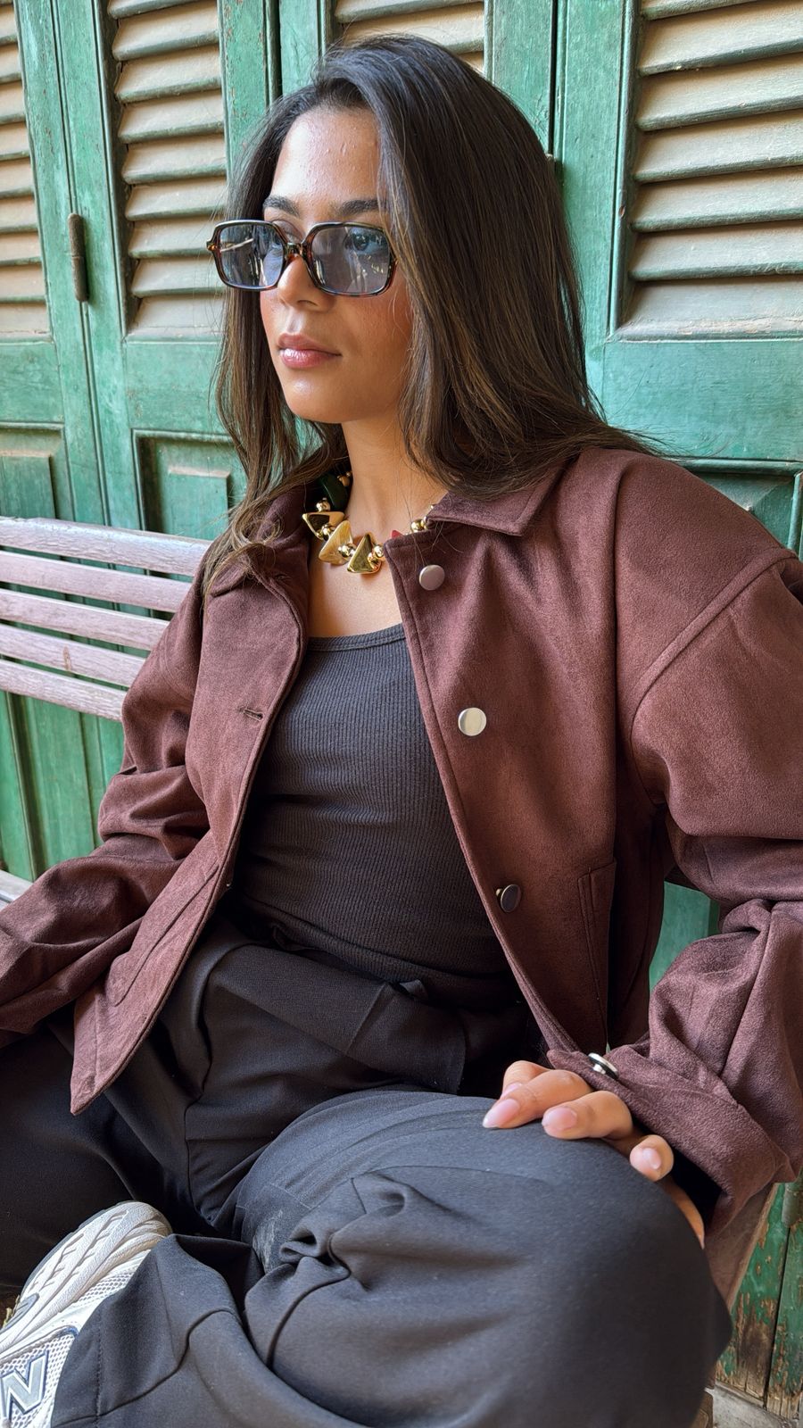 Cocoa velvet Jacket